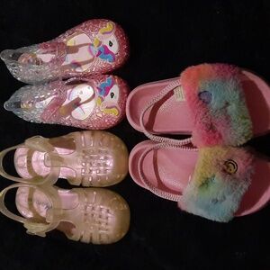 Toddler girls size 9 sandal lot childrens place
